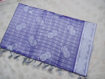 levendor colour silk saree
